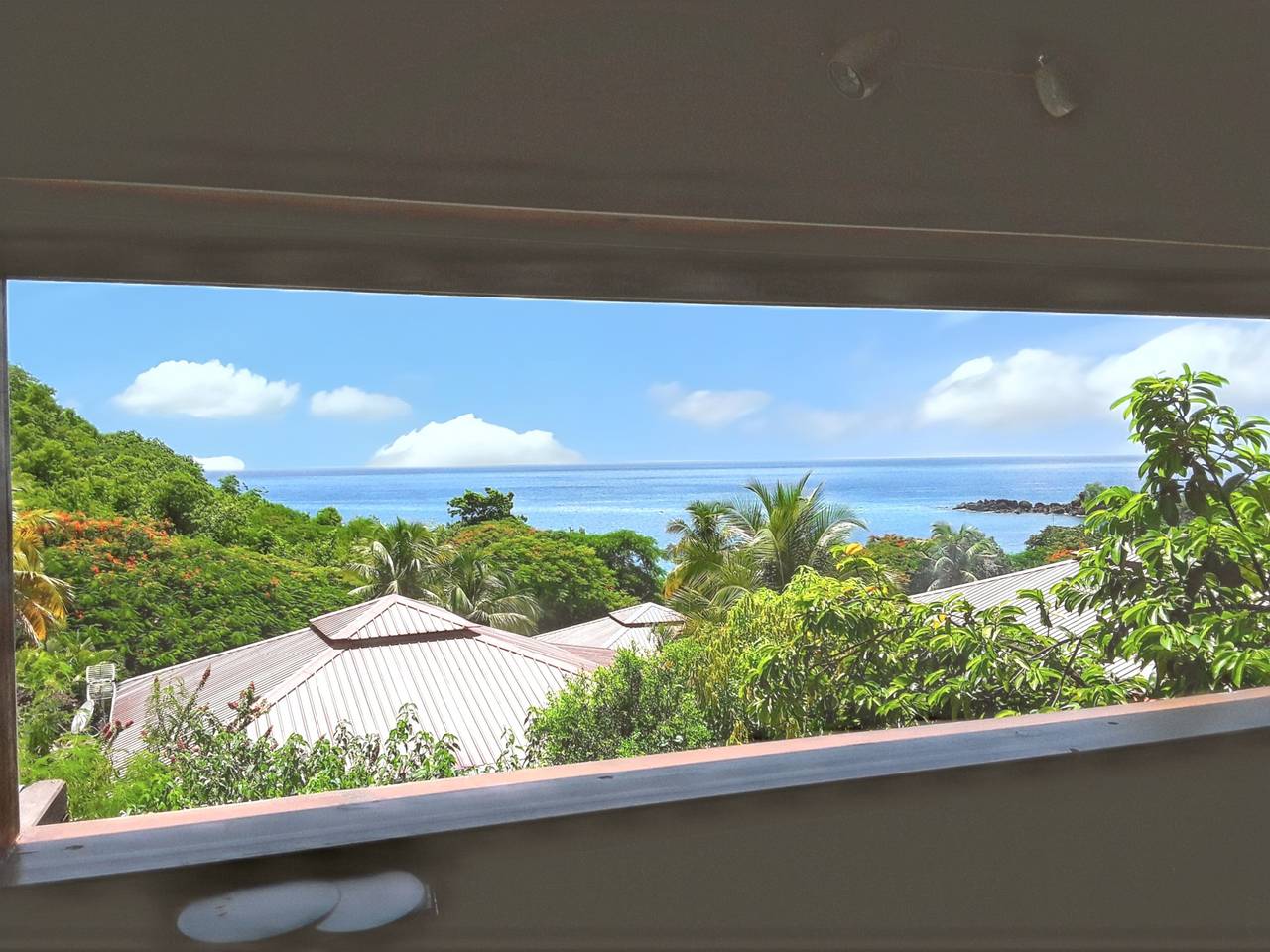 Comfortable bungalow in Bouillante with sea view in Bouillante, Guadeloupe (Caribbean)