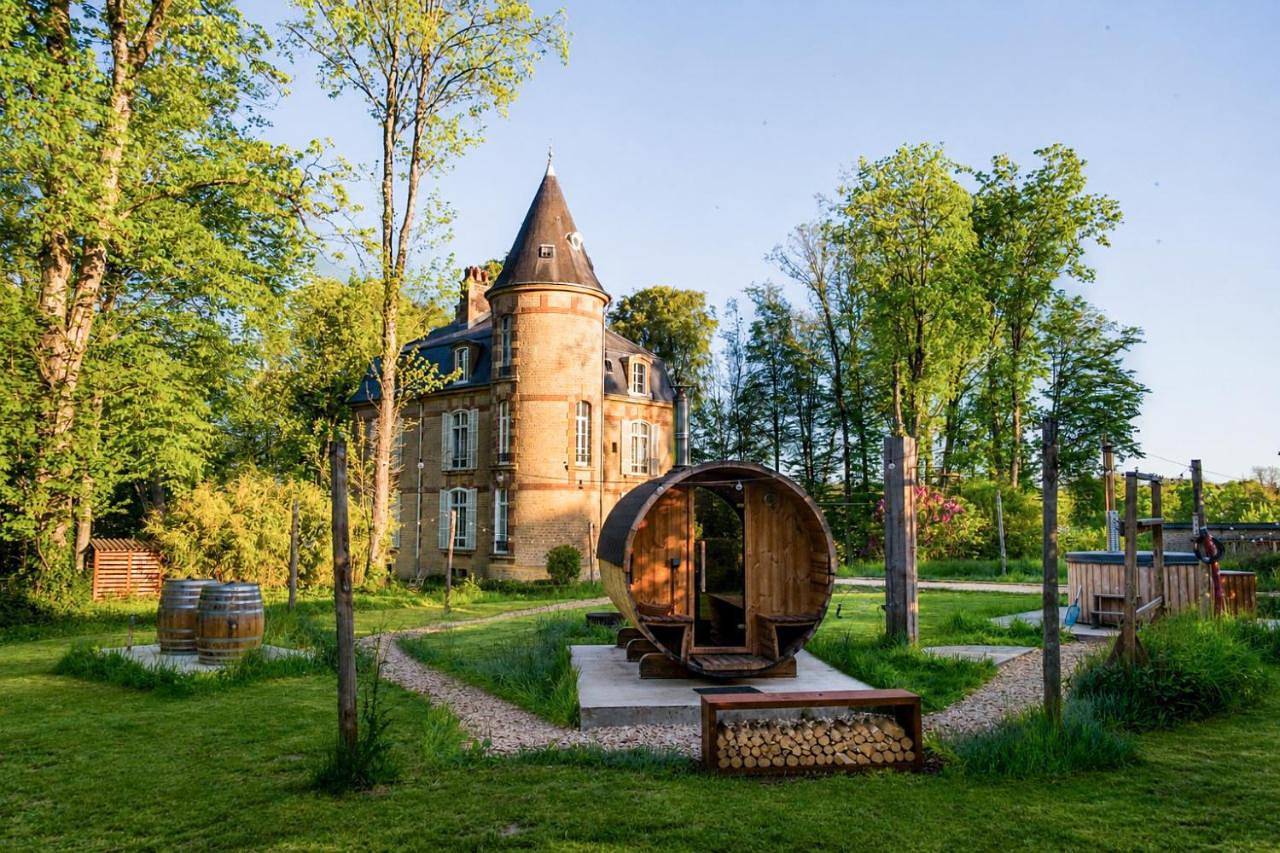 Private Château with sauna, hot tub & 4ha park - Château Guillermo in Bazeilles, Ardennes