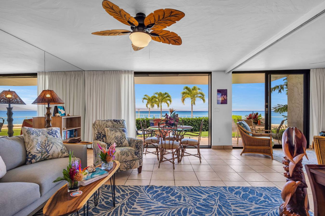 Geheel appartement, Zen by the Sea | Ground-Level Paradise with Ocean Views & Whales Watching! in Kahana, Napili-Honokowai