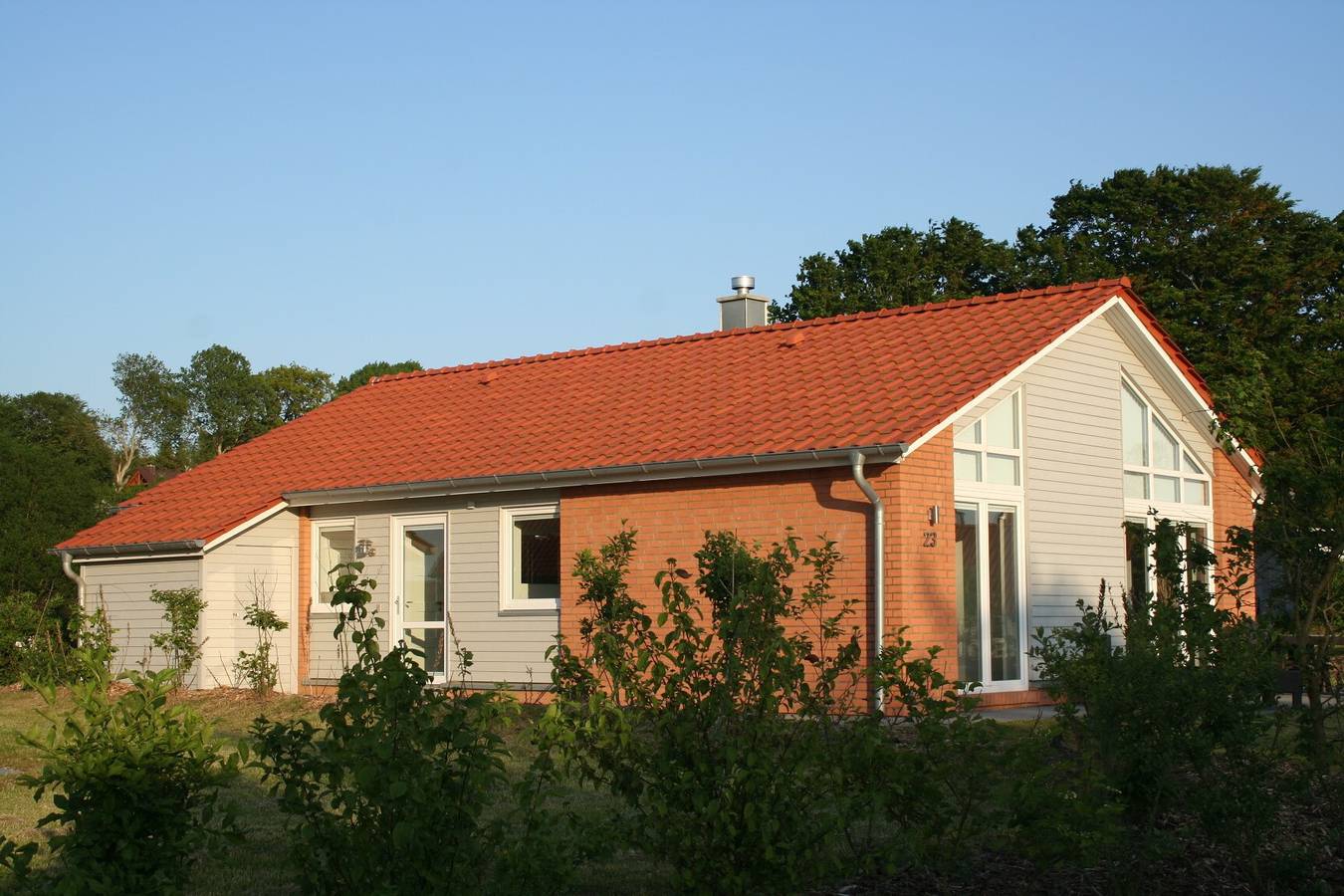 Ferienhaus „Kapitänshaus“ mit Meerblick, privater Terrasse und Wlan in Kosel, Rendsburg-Eckernförde