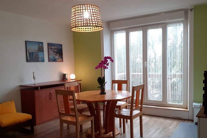 Appartement de vacances pour 3 personnes, avec Balcon et Jardin