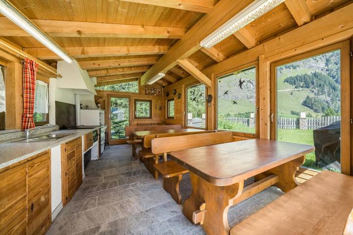 Ferienwohnung für 4 Personen, mit Garten und Balkon sowie Sauna - 1