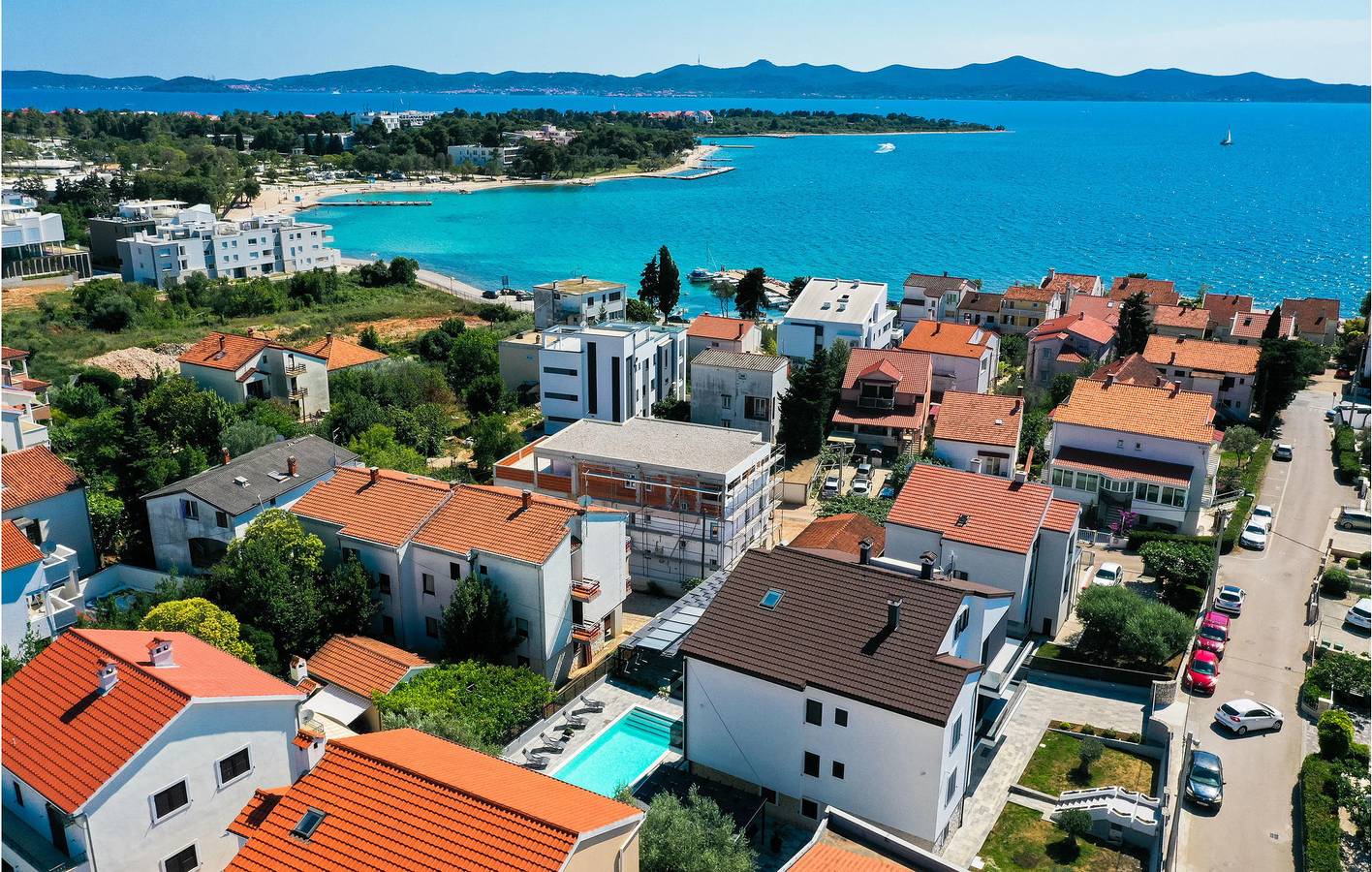 Apartamento vacacional entero, Apartamento de vacaciones para 4 personas con terraza in Ciudad de ZadarZadar, Zadar (Municipality)