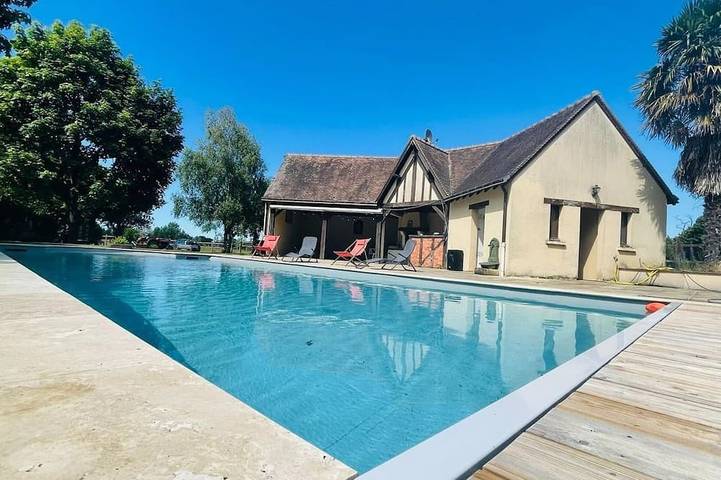 Gîte pour 15 personnes, avec jardin