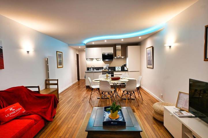 Gîte pour 6 personnes, avec vue et terrasse dans Plage du Nau - 3