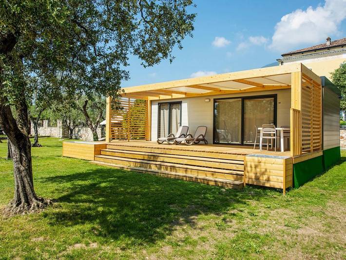 Bungalow für 5 Personen, mit Kinderpool und Terrasse sowie Pool, mit Haustier in der Lombardei - 3