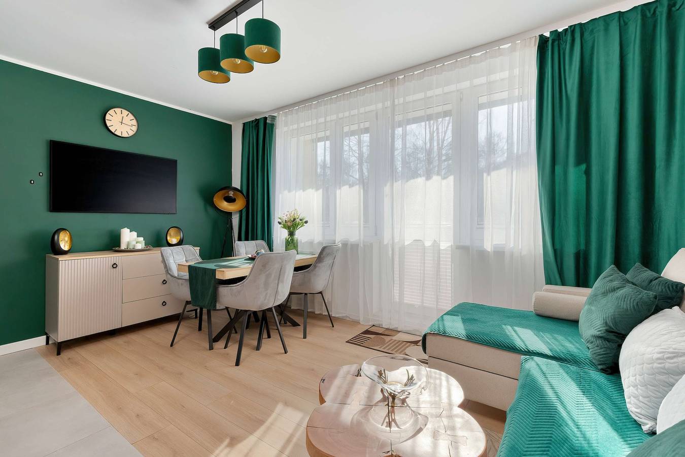 Ganze Wohnung, Ferienwohnung für 4 Personen mit Garten in Danzig, Zatoka Gdańska