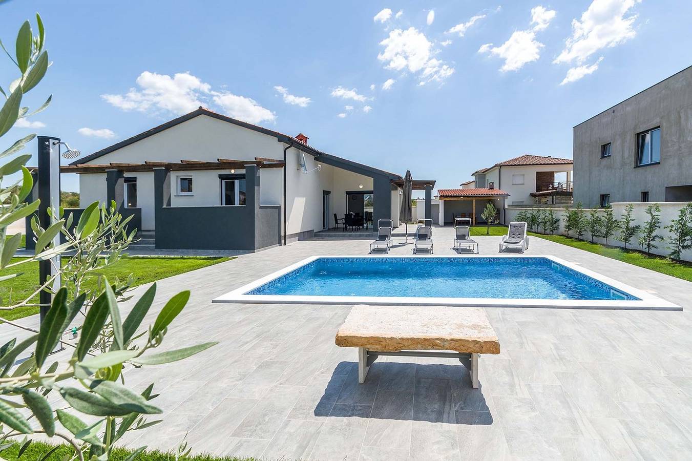 Villa Marino mit privatem Pool in Vodnjan, Südküste Istrien