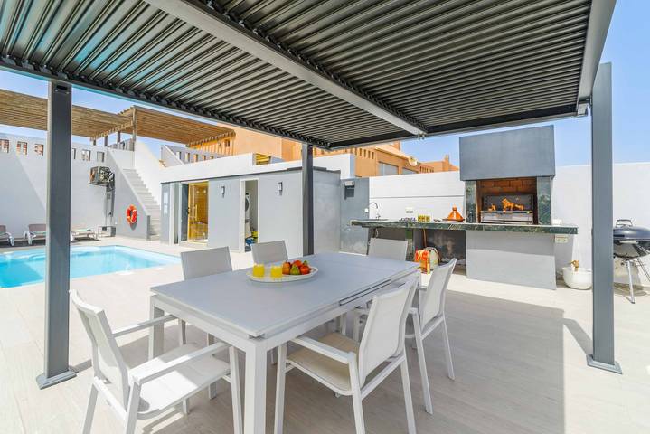 Chalet para 6 personas con terraza in Caleta de Fuste, Antigua