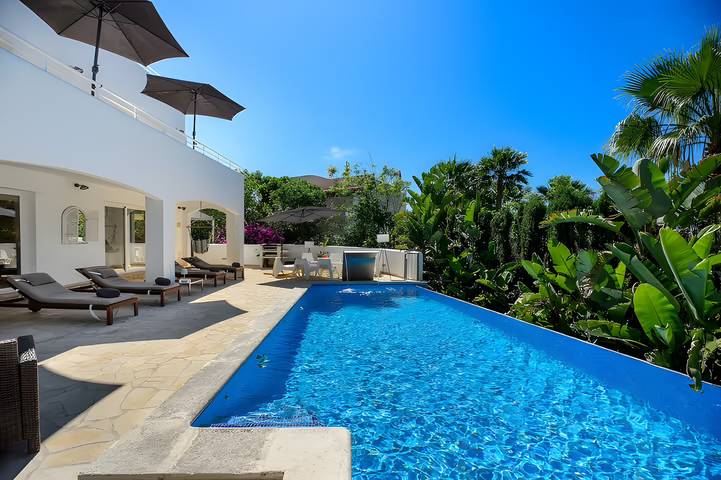 Dom wakacyjny dla 8 osób, z balkon i ogród, zwierzęta dozwolone w Ibiza