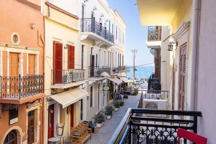 Chambre d’hôte pour 3 personnes, avec vue et balcon à La Canée - 2