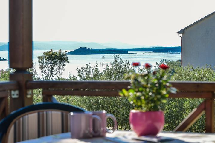 Ferienwohnung für 4 Personen, mit Balkon/Terrasse und Pool, mit Haustier in Drage