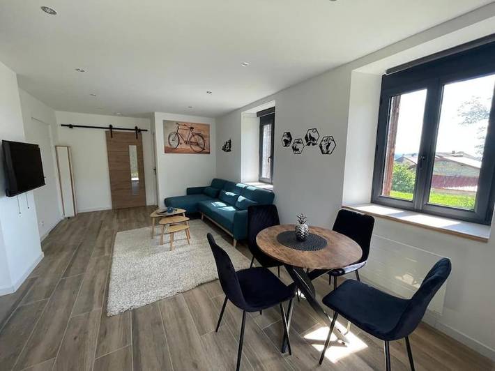 Gîte pour 4 personnes, avec vue et jardin à Bellefontaine (Jura) - 2