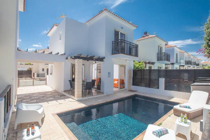 Ferienhaus für 5 Personen, mit Balkon und Garten - 1