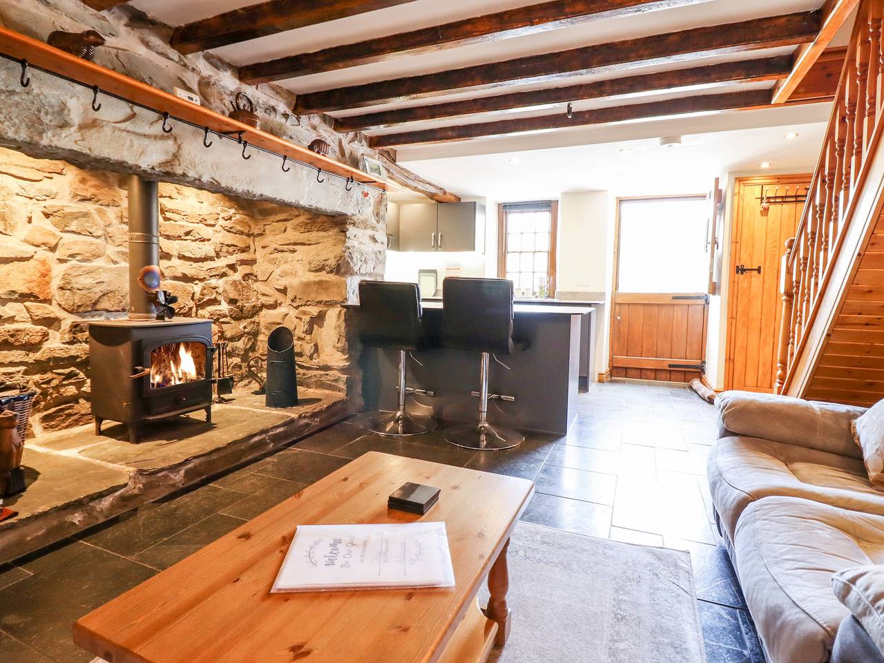 Cottage für 3 Personen mit Garten in Snowdonia