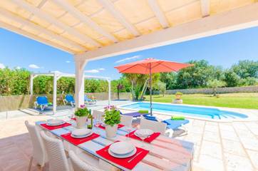 Villa in Manacor, East Majorca für 8 