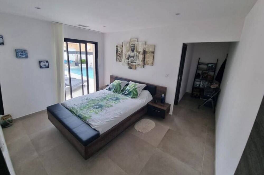 Villa climatisée avec piscine vue Cévennes- 10% avril-juin et du 22/08 au in Aigremont, Région d'Alès