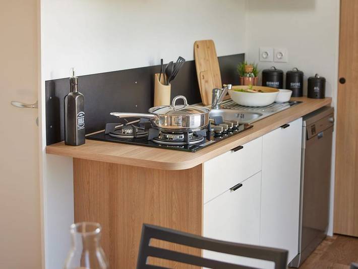 Camping du Riuferrer - Mobilheim 4 personen - Premium 29m² in Arles-sur-Tech, Céret und Umgebung