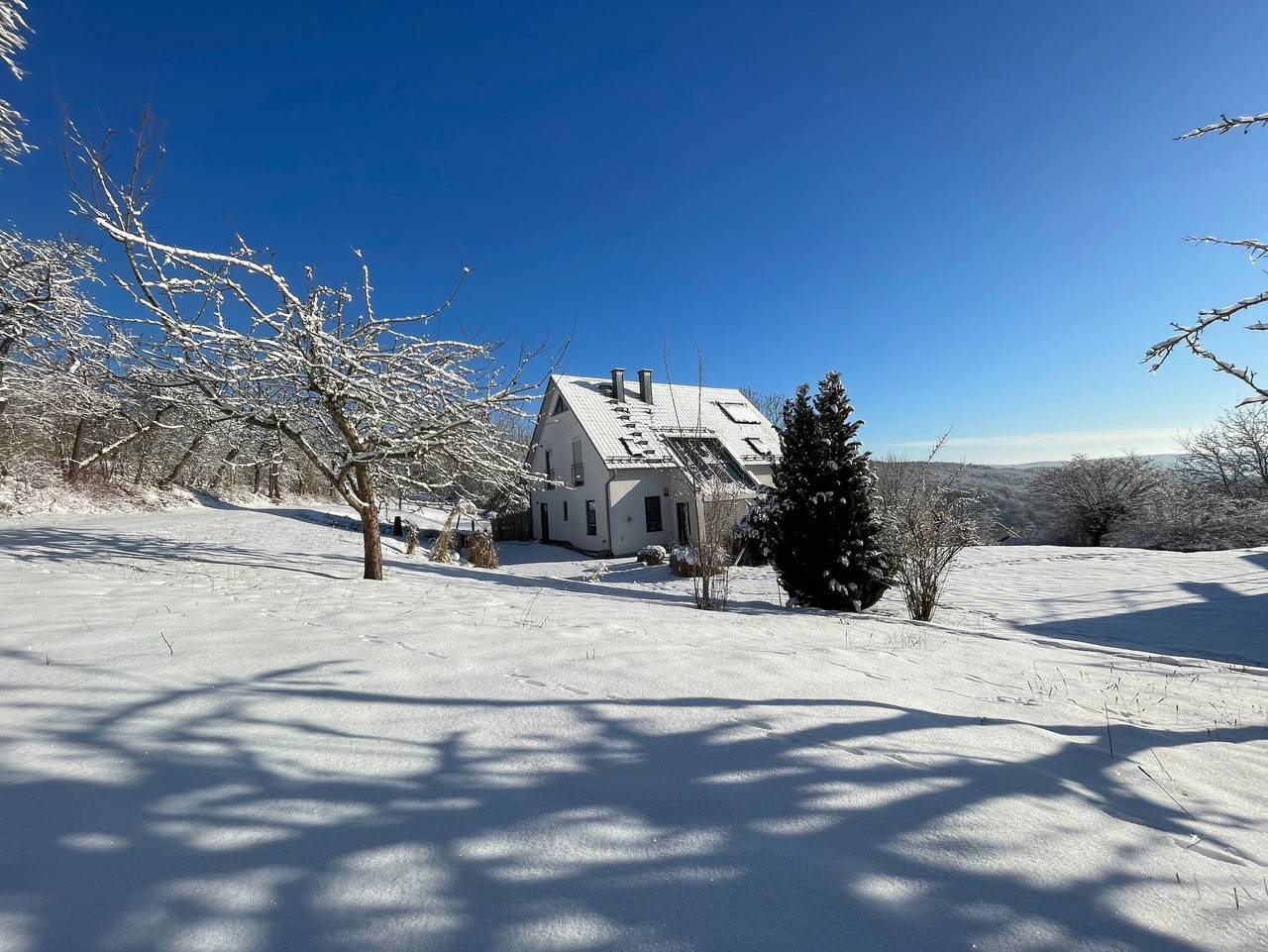 Ganze Ferienwohnung, Ferienhaus am Dürrbachtal - Apartment Fernblick in Unterleinleiter, Fränkische Schweiz