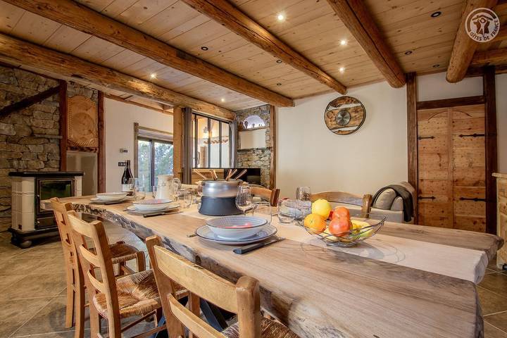 Maison de vacances pour 6 personnes, avec Balcon à Termignon
