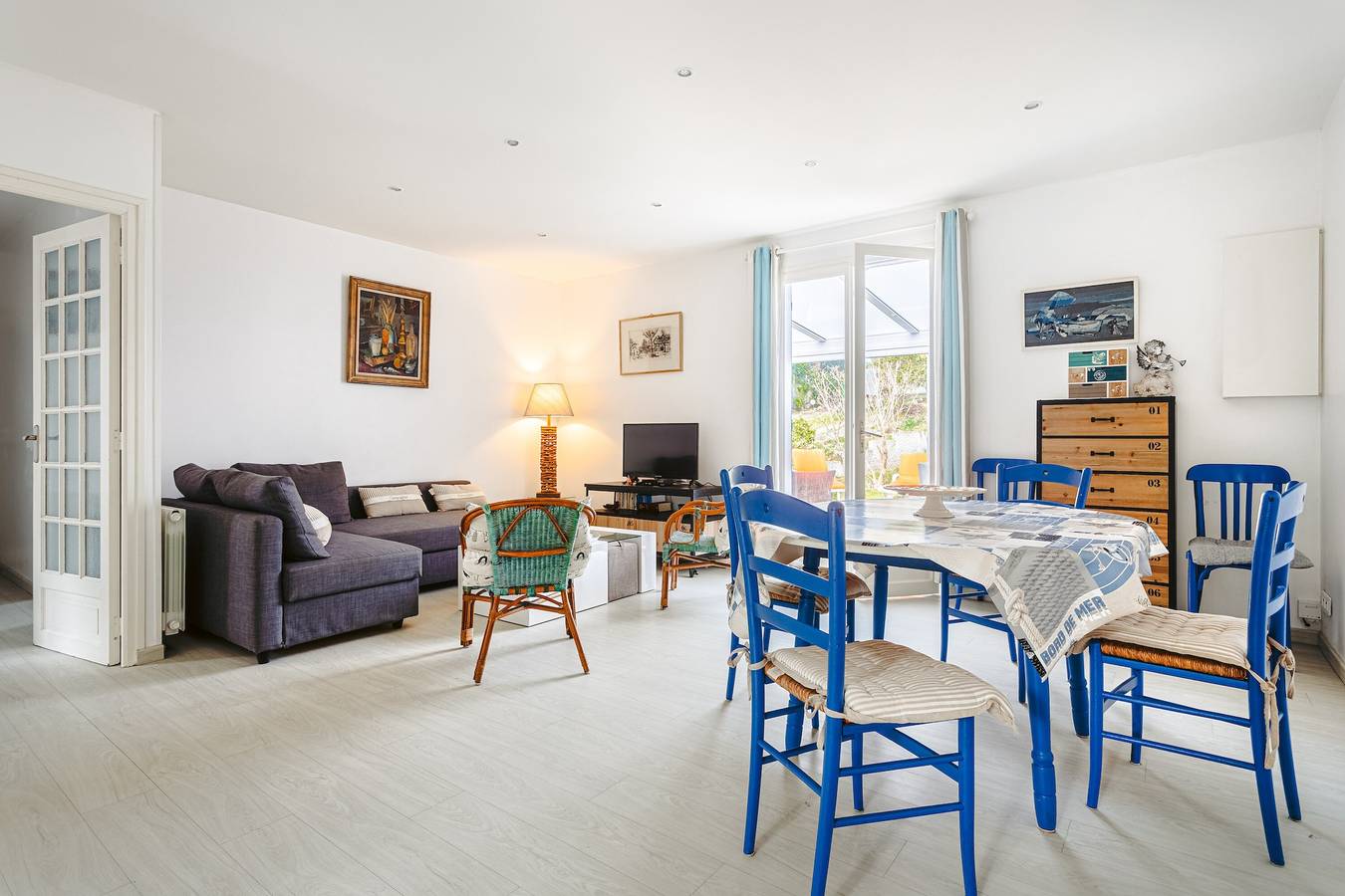 Maison de vacances 'Maison Proche Mer, Forêt,bourg' avec terrasse privée et jardin privé in Le Grand-Village-Plage, Côte de Beauté