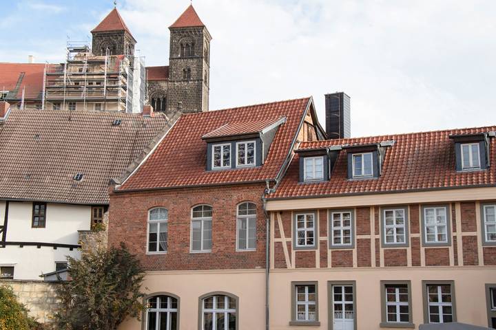 Ferienwohnung für 10 Personen, mit Terrasse und Balkon/Terrasse in Adventsstadt Quedlinburg - 2