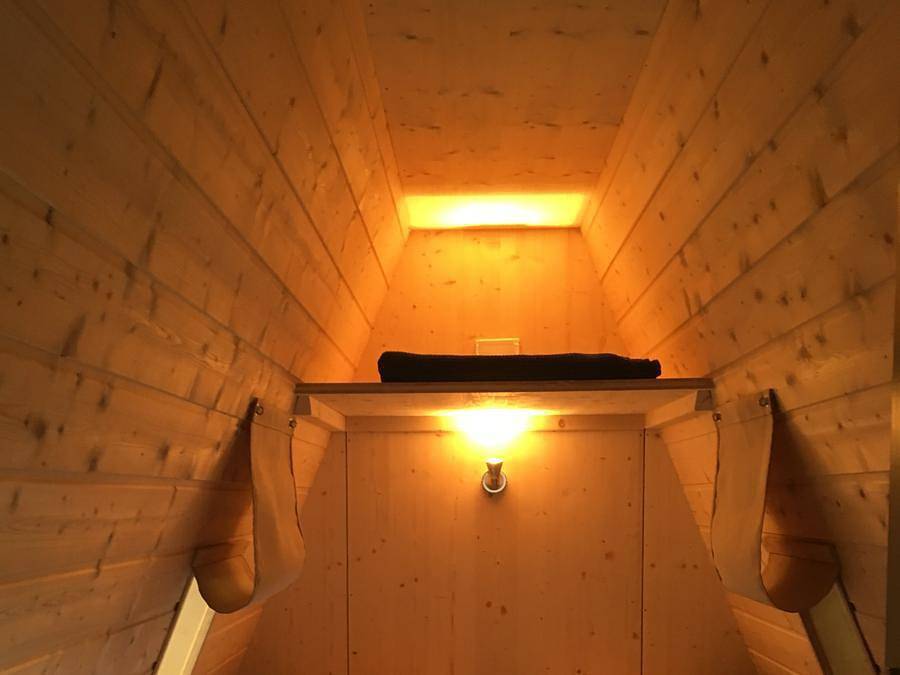 Camping Suze Luxe Nature - Chalet 2 personas - Cabane perchée source - sin ducha - con aseo y cocina in Suze-la-Rousse, Región de Nyons