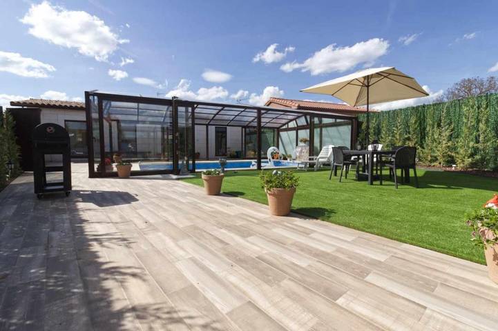 Casa de vacaciones para 4 personas, con vistas además de piscina y jardín en Castilla y León - 4