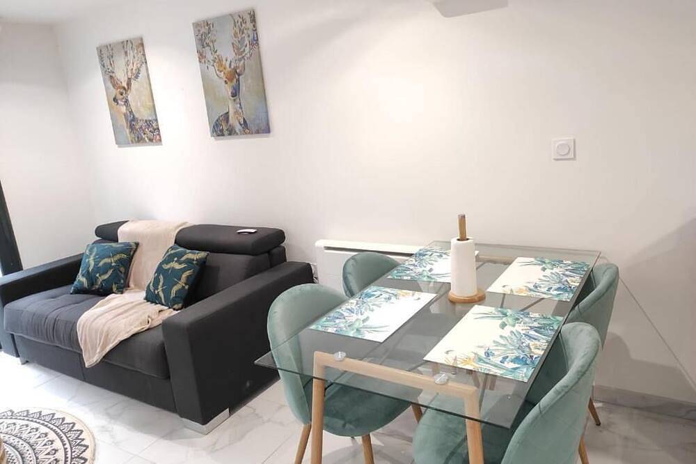 Apartamento entero, L'escapade.T2 ☆ Garden ☆ Spacious ☆ Parking ☆ Wifi in Castanet-Tolosan, Alto Garona