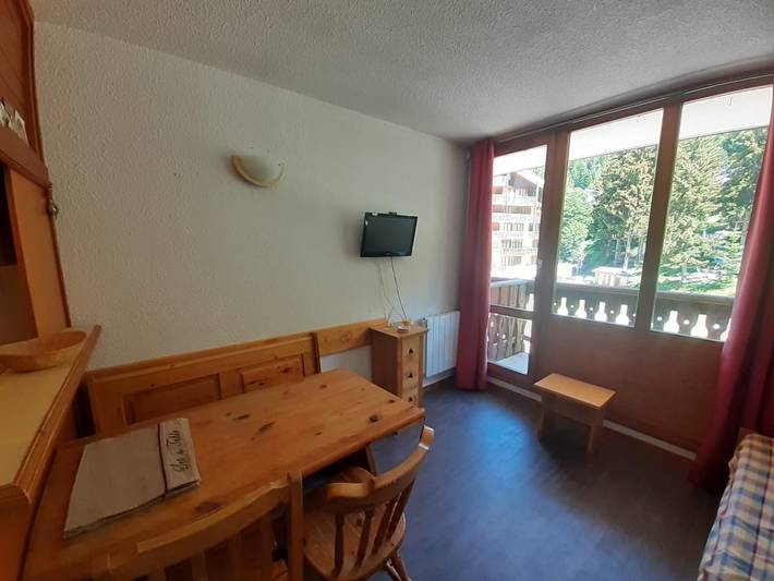 Studio entier, Studio cosy avec balcon sud - 3 pers. in Valfréjus, Modane