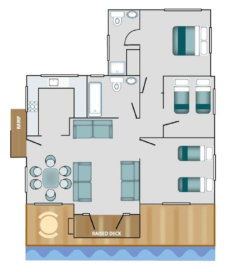 Three-Bedroom House in Potter Heigham, The Broads