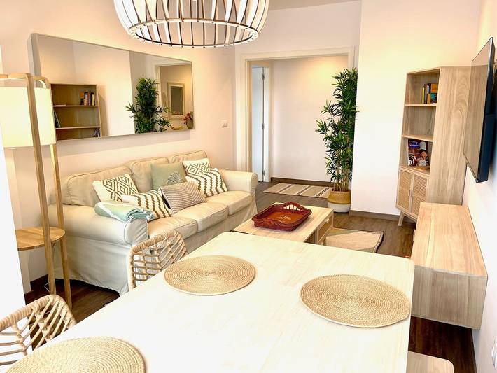 Ganze Wohnung, Ferienwohnung für 5 Personen mit Meerblick in Praia do Vicedo Vello (O Vicedo), O Vicedo