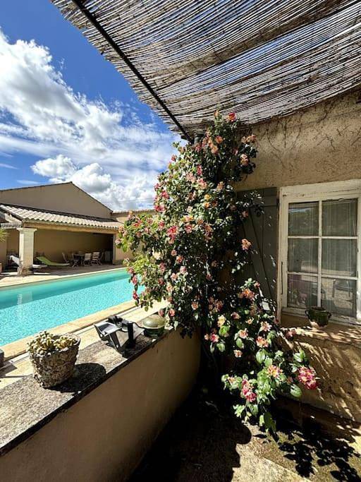 Villa pour 14 personnes, avec terrasse et piscine ainsi que vue et jardin, animaux acceptés - 1