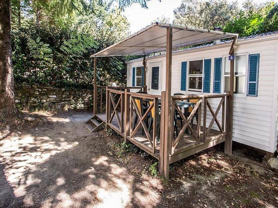 Camping Sites et Paysages - La Marette  - Mobilheim 4 personen - O'Hara - Heidelbeere in Joannas, Parc naturel régional des Monts d'Ardèche