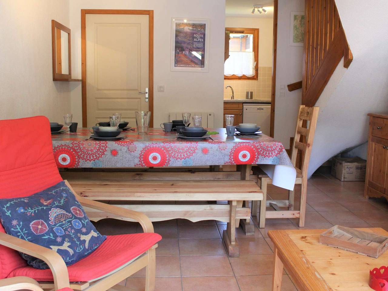 Appartement entier, Appartement Triplex 5 Pièces, Terrasse Ouest, 10 Couchages – Vars Les Claux in Vars, Région de Briançon