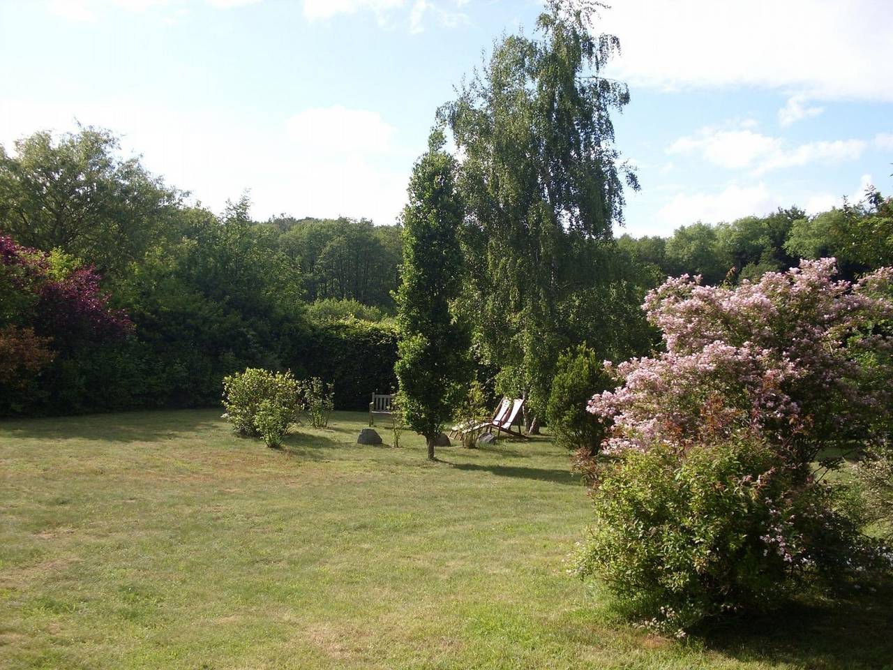 Ganze Ferienwohnung, Reetdach - Ferienwohnung " Spann mol ut " bei Binz in Pantow, Zirkow