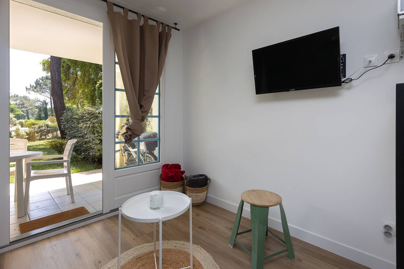 Ganze Wohnung, Studio „Olivia“ mit Gemeinschaftspool, privater Terrasse und Wlan in Moliets-Plage, Moliets-et-Maa