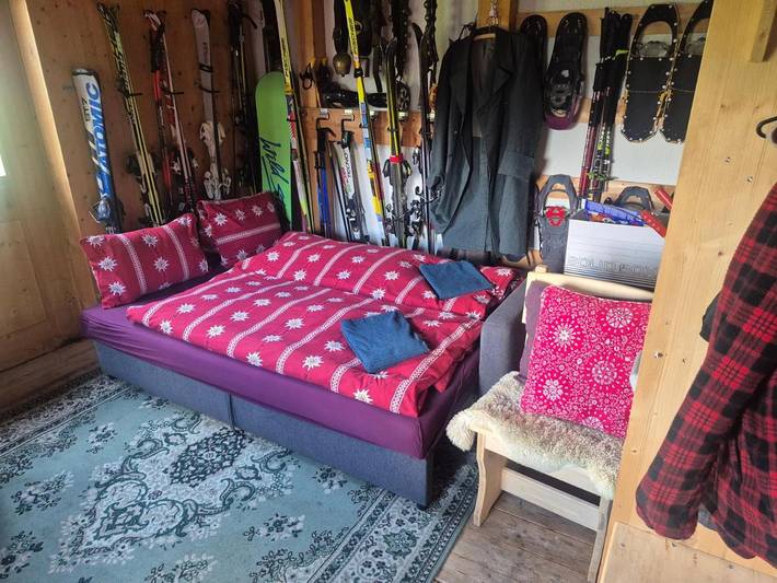 Chambre d’hôte pour 3 personnes, avec Jardin ainsi que Vue et Vue sur le lac à Davos - 4