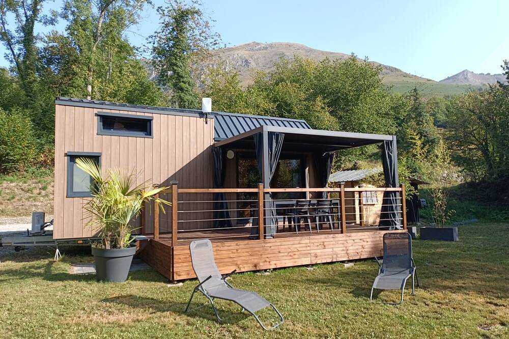 Tiny house chalet montagnard in Arcizans-Dessus, Parc national des Pyrénées