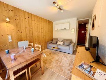 Gîte pour 4 personnes, avec balcon dans Montchavin