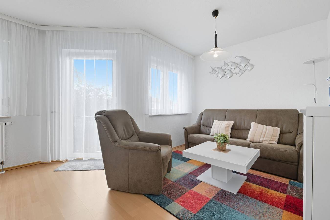 Entire apartment, Stranddistel Whg. 2 Og in Zinnowitz mit Balkon, Wlan und 600 m zum Strand in Zinnowitz, Usedomer Norden