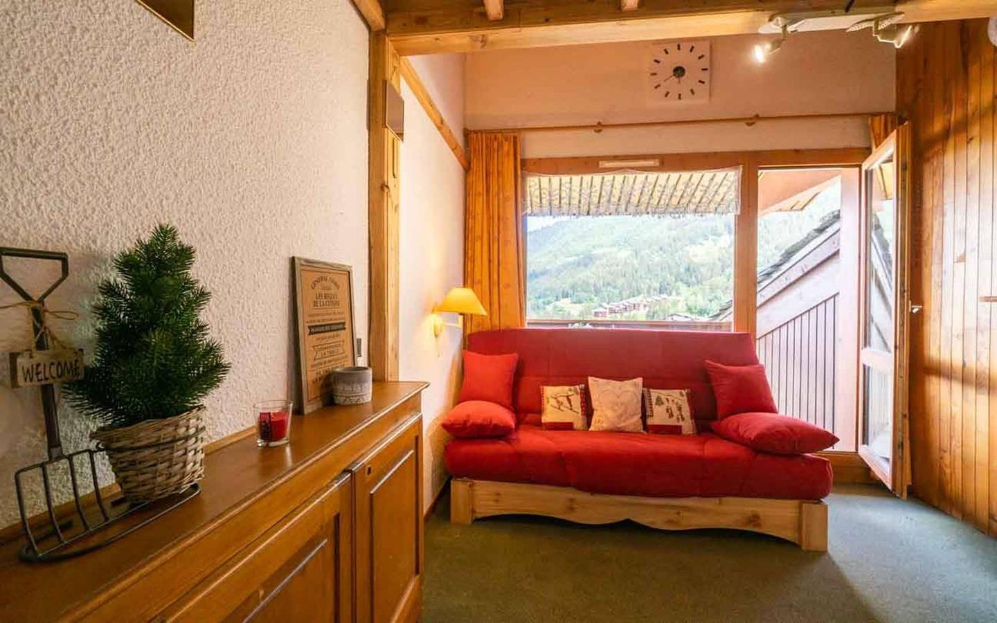 Ganzes Studio, Résidence Portail - Mezzanin-Studio für 4 Personen (G492) in Valmorel, Les Avanchers-Valmorel