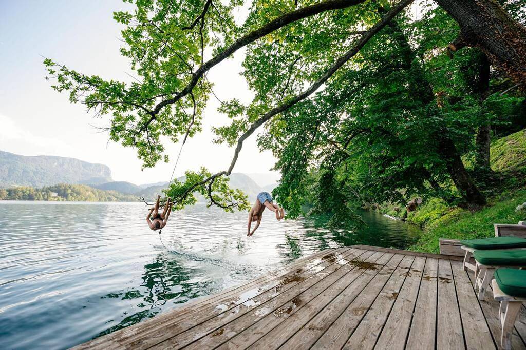 Cały apartament, Private beach house on Lake Bled in Bled, Park Narodowy Triglav