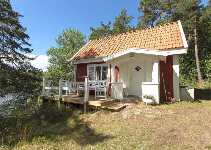 Ferienhaus für 4 Personen, mit Seeblick und Ausblick sowie Sauna und Garten in Smaland - 4