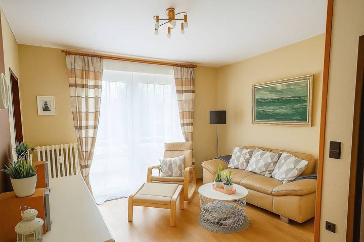 Ferienwohnung für 2 Personen, mit Balkon auf Langeoog
