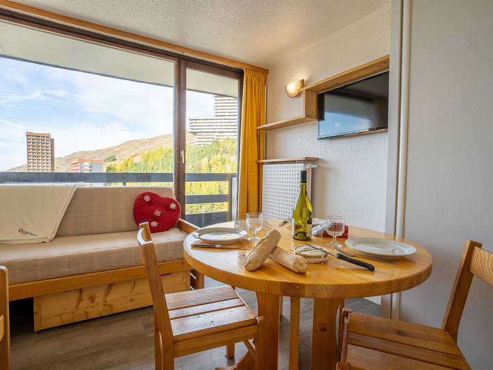Appartement de vacances pour 3 personnes, avec balcon et vue