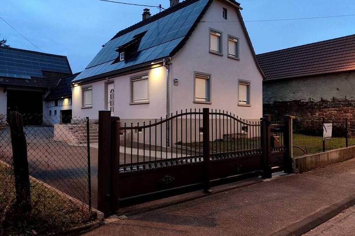 Gîte pour 4 personnes, avec jardin et terrasse dans Riedseltz