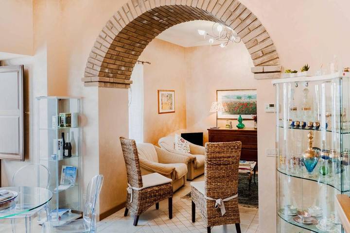 Chambre d’hôte pour 4 personnes, avec vue et balcon à Tocco da Casauria