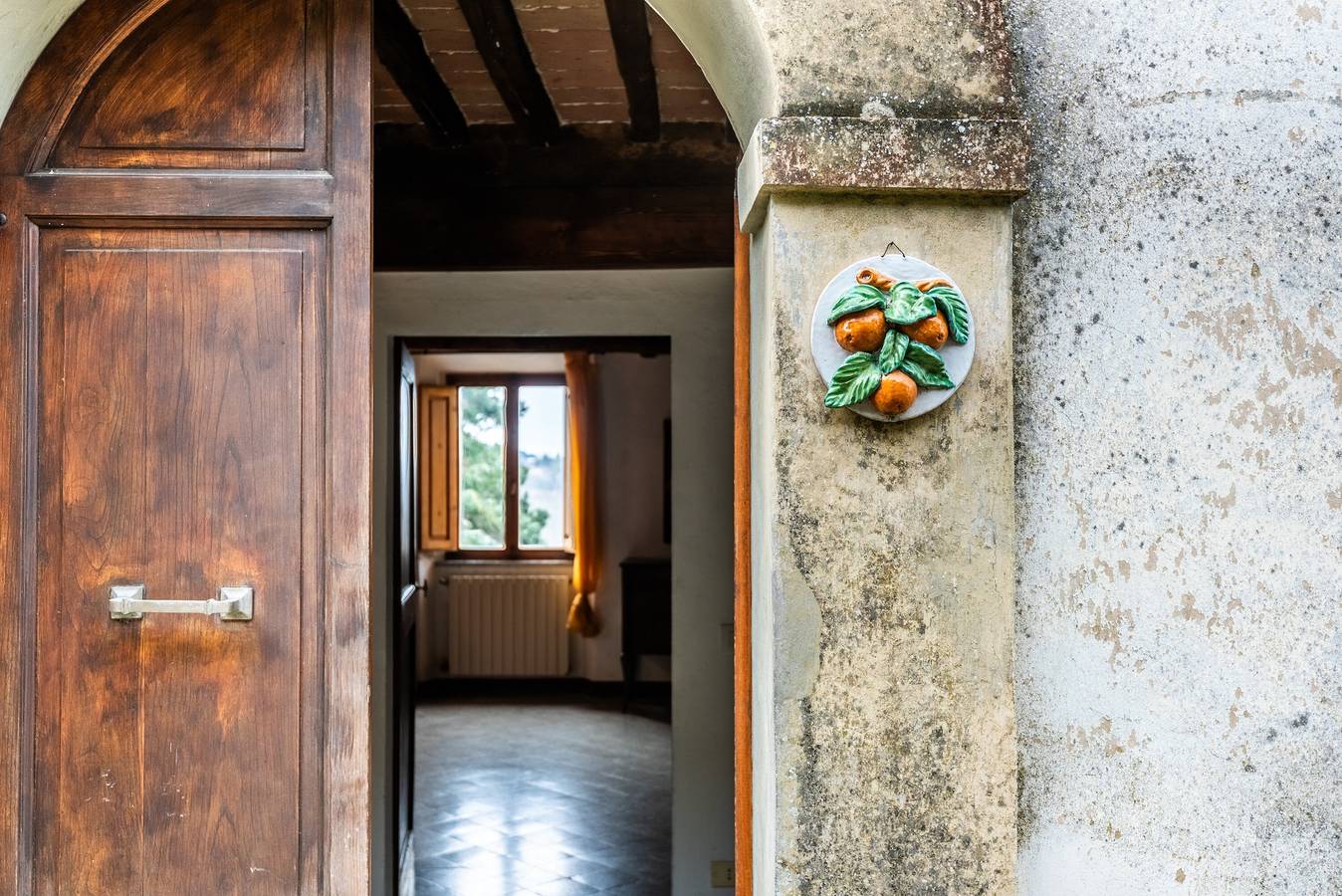 Ganze Wohnung, Ferienwohnung 'Green Siena' mit Gemeinschaftspool, privater Terrasse und Wi-Fi in Siena, Siena Provinz