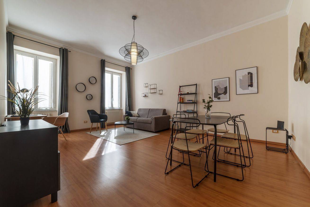 Geheel appartement, Vakantieappartement voor 6 personen in Rome, Provincie Rome